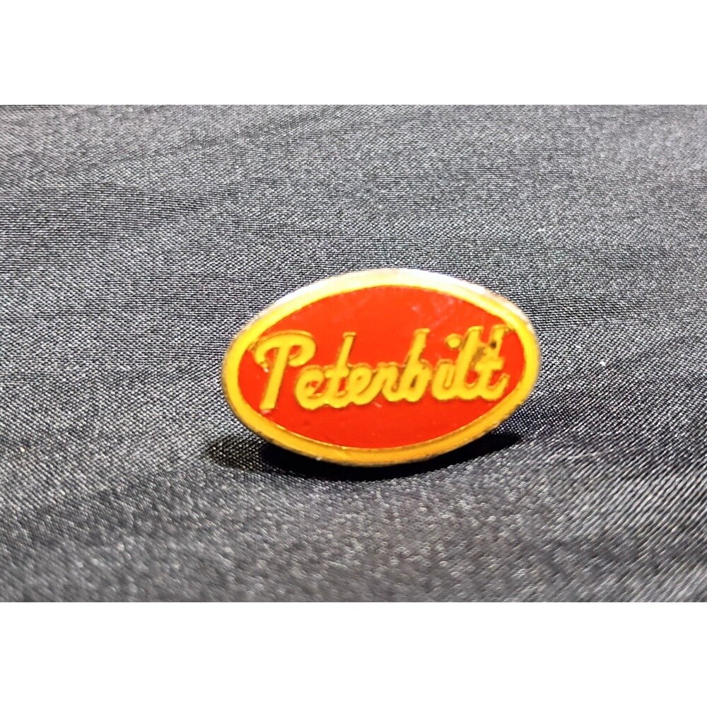 Vintage Peterbilt Oval Hat Pin